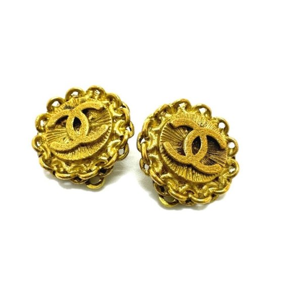 CHANEL CC Mark 95P Earrings - Picture 1 of 13